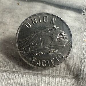 Union Pacific Lucky Piece Coin
